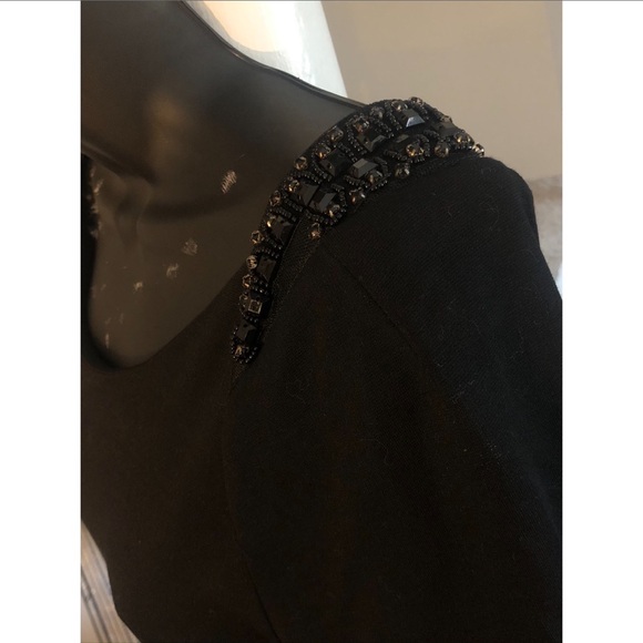 NWOT ASOS Design Petite BodyCon Embellished Open Back Dress - Picture 7 of 10